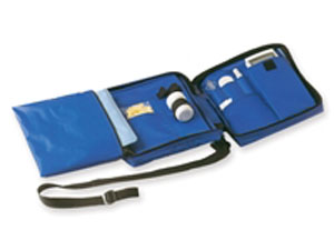 DIABETIC BAG BORSA TERMICA E COOLER VUOTA IN NYLON BLU - Antica Farmacia Ferrari