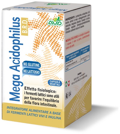 MEGA ACIDOPHILUS 75 CAPSULE MIRABILIS - Antica Farmacia Ferrari