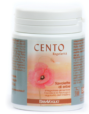 CENTO LASSATIVO ERBE 100 TAVOLETTE - Antica Farmacia Ferrari