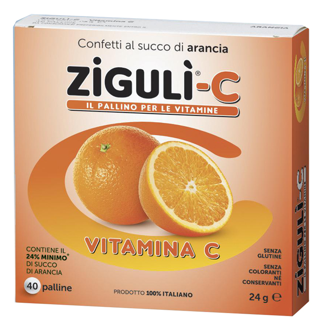 ZIGULI C ARANCIA 40 CONFETTI 24 G - Antica Farmacia Ferrari