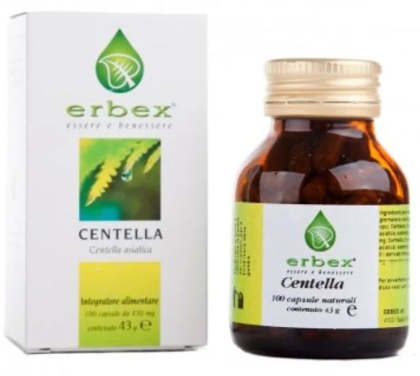 CENTELLA 100 CAPSULE 430MG - Antica Farmacia Ferrari