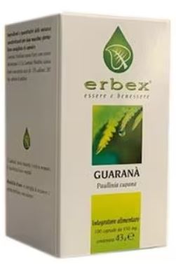 GUARANA 100 CAPSULE 430MG - Antica Farmacia Ferrari