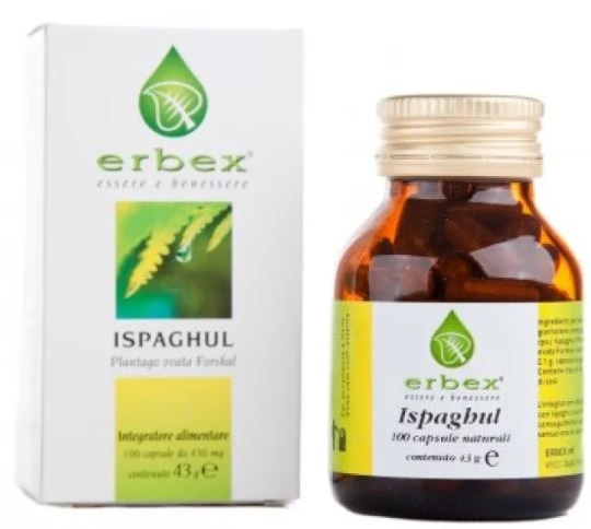ISPAGHUL 100 CAPSULE 430MG - Antica Farmacia Ferrari