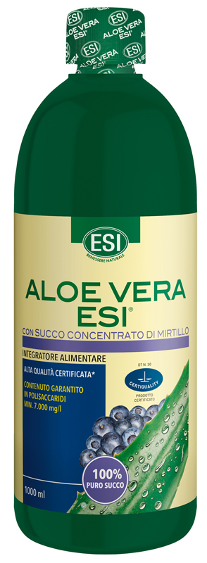ESI ALOE VERA SUCCO MIRTILLO 1000 ML - Antica Farmacia Ferrari
