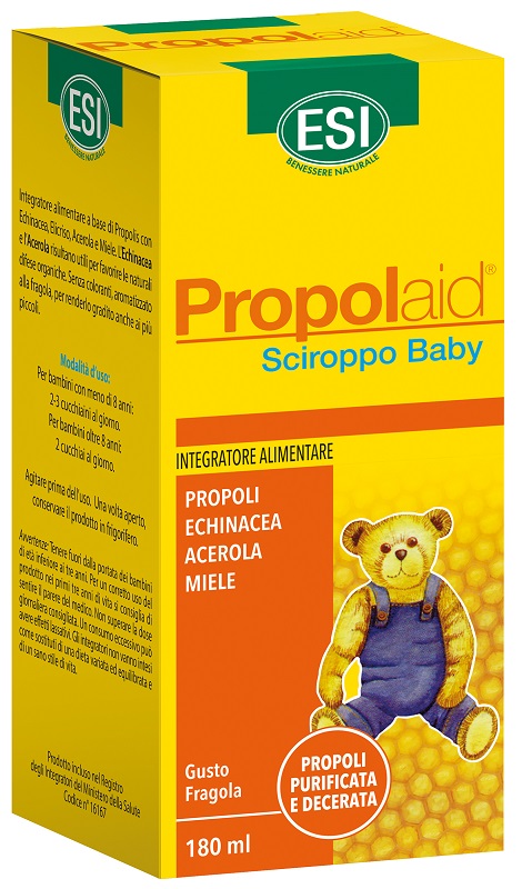 ESI PROPOLAID PROPOLBABY SCIROPPO 180 ML - Antica Farmacia Ferrari