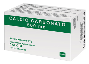 CALCIO CARBONATO 60 COMPRESSE - Antica Farmacia Ferrari