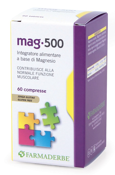 MAG 500 60 COMPRESSE - Antica Farmacia Ferrari