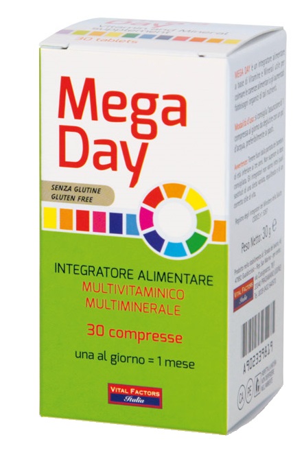 MEGA DAY 30 COMPRESSE - Antica Farmacia Ferrari