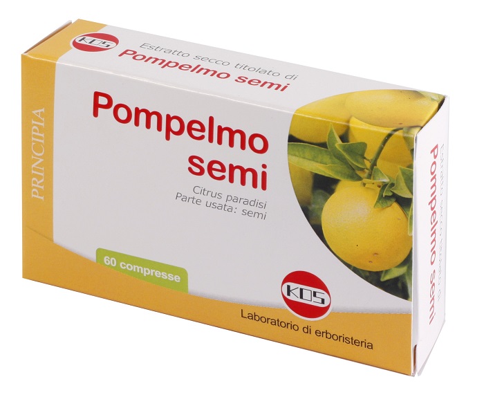 POMPELMO SEMI ESTRATTO SECCO 60 COMPRESSE - Antica Farmacia Ferrari