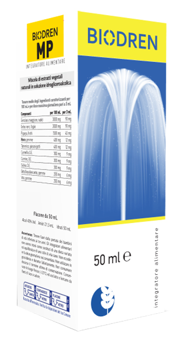 BIODREN M-P 50ML SOL IAL - Antica Farmacia Ferrari