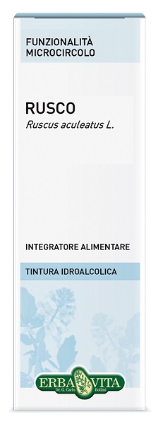 RUSCO RIZOMA TINTURA IDROALCOLICA 50 ML EBV - Antica Farmacia Ferrari