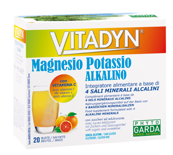VITADYN MAGNESIO POTASSIO ALKALINO 20 BUSTINE - Antica Farmacia Ferrari