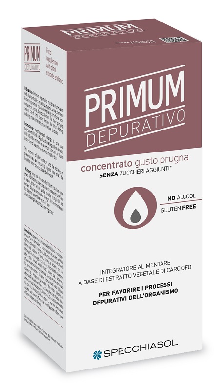 PRIMUM DEPURATIVO PRUGNA 250 ML - Antica Farmacia Ferrari