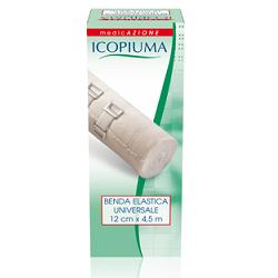 ICOPIUMA BENDA ELASTICA UNIVERSALE 12X450 CM - Antica Farmacia Ferrari