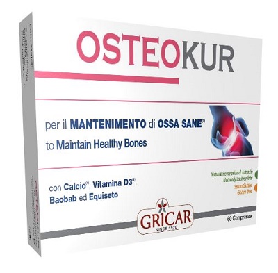 OSTEOKUR 60 COMPRESSE DA 750 MG - Antica Farmacia Ferrari