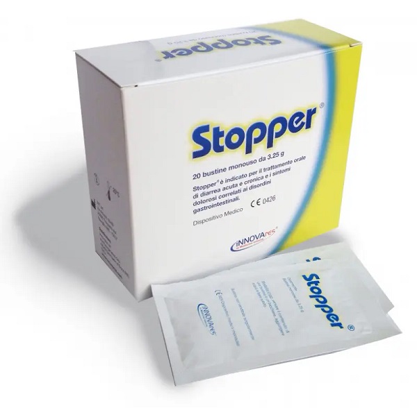 STOPPER GRANULARE DA DISPERDERE IN ACQUA 20 BUSTINE X 65 G - Antica Farmacia Ferrari