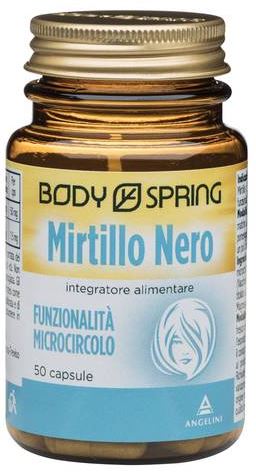 BODY SPRING MIRTILLO NERO 50 CAPSULE - Antica Farmacia Ferrari