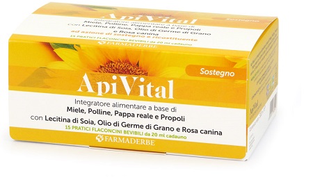APIVITAL 15 FLACONCINI DA 20 ML 300 ML - Antica Farmacia Ferrari