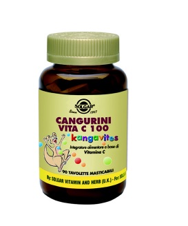 CANGURINI VITAMINA C 100 COMPRESSE MASTICABILI - Antica Farmacia Ferrari