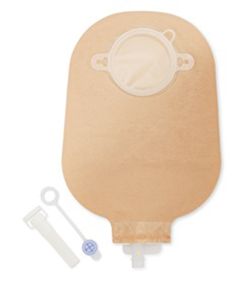 SACCA UROSTOMIA ANATOMICA URO RUBINETTO DI CHIUSURA DI SICUREZZA NOVA 2 43MM 10 PEZZI+1ATTATORE+TAPPINI ESTERNI - Antica Farmacia Ferrari