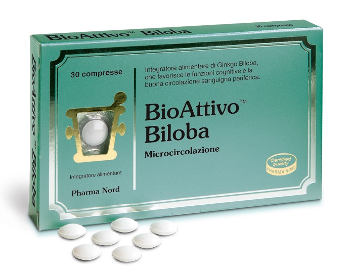 BIOATTIVO BILOBA 30 COMPRESSE - Antica Farmacia Ferrari