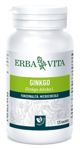 GINKGO BILOBA 125 TAVOLETTE 400 MG - Antica Farmacia Ferrari