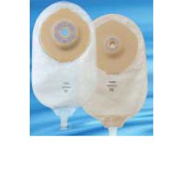 SACCA PER UROSTOMIA TRASPARENTE RITAGLIABILE CONVEX URO CON CONVESSITA' MORBIDA DIAMETRO 13-32 MM INIZIO CONVESSITA' 32 MM 10 PEZZI - Antica Farmacia Ferrari