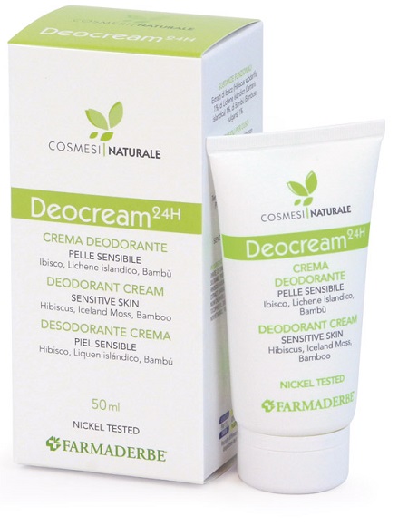 DEOCREAM CREMA DEODORANTE PELLI SENSIBILI 50 ML - Antica Farmacia Ferrari