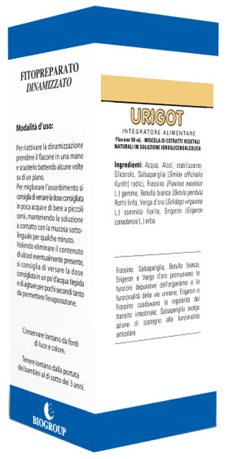 URIGOT 50 ML SOLUZIONE IDROALCOLICA - Antica Farmacia Ferrari