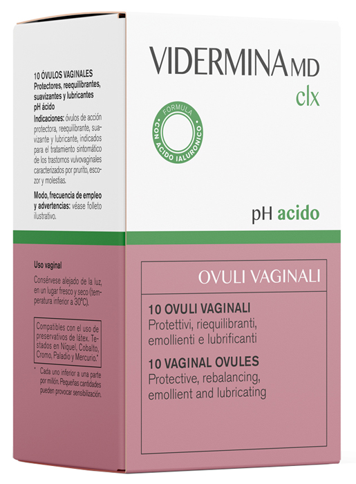VIDERMINA CLX OVULI 10 PEZZI MD - Antica Farmacia Ferrari