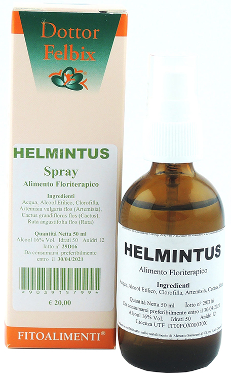 HELMINTUS SPRAY 50 ML - Antica Farmacia Ferrari