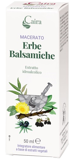 CAIRA MACERATO ERBE BALSAMICHE ESTRATTO IDROALCOLICO GOCCE 50 ML - Antica Farmacia Ferrari