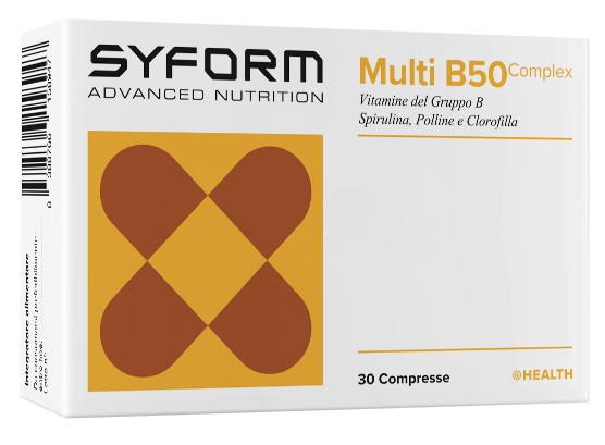 MULTI B50 COMPLEX 30 COMPRESSE DA 1200 MG - Antica Farmacia Ferrari