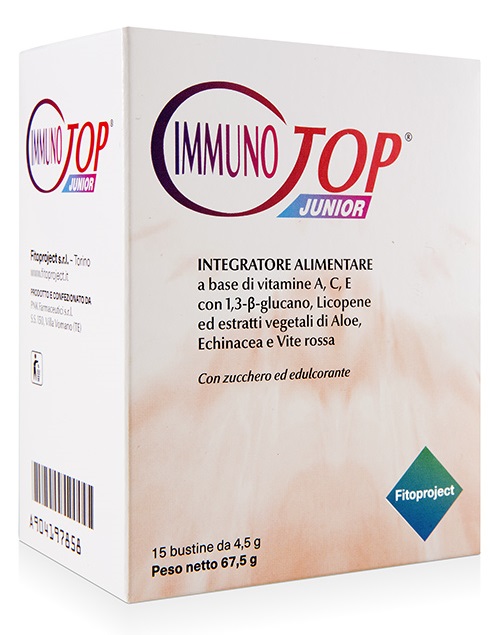 IMMUNOTOP JUNIOR 15 BUSTINE 4,5 G - Antica Farmacia Ferrari
