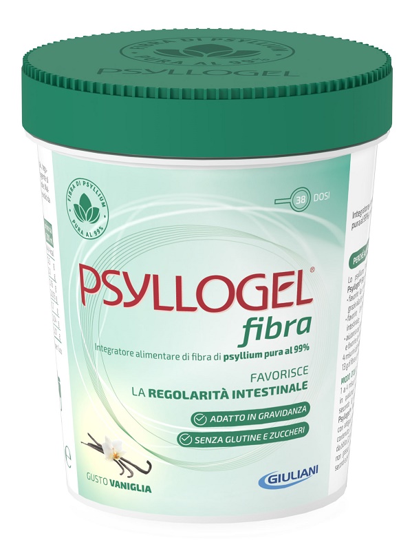 PSYLLOGEL FIBRA VANIGLIA VASO 170 G - Antica Farmacia Ferrari