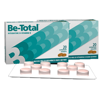 BE-TOTAL 40 COMPRESSE RIVESTITE - Antica Farmacia Ferrari