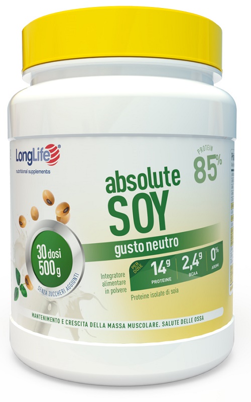 LONGLIFE ABSOLUTE SOY 500 G - Antica Farmacia Ferrari