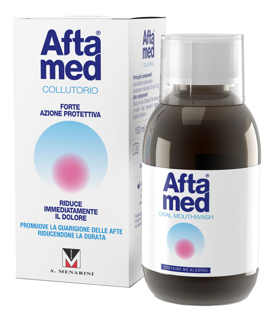 COLLUTORIO AFTAMED 150 ML - Antica Farmacia Ferrari