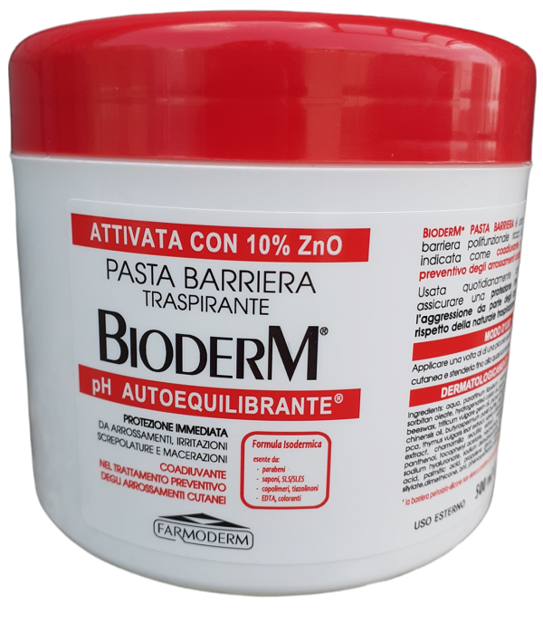 BIODERM PASTA BARRIERA ZINCO 500 ML - Antica Farmacia Ferrari