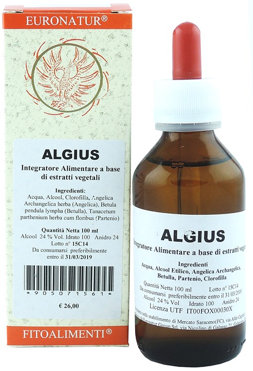 ALGIUS GOCCE, FLACONE DA 100ML - Antica Farmacia Ferrari