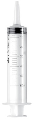 SIRINGA STERILE MONOUSO 60ML CONO CATETERE CENTRALE INJ-LIGHT SENZA AGO 1 PEZZO - Antica Farmacia Ferrari