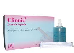 CLINNIX LAVANDA VAGINALE 4 FLACONI 140 ML + 4 CANNULE VAGINALI MONOUSO IN BLISTER - Antica Farmacia Ferrari