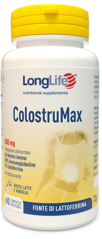 LONGLIFE COLOSTRUMAX 60 TAVOLETTE - Antica Farmacia Ferrari