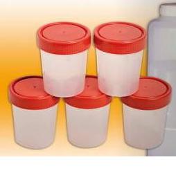 CONTENITORE URINA CURAMED CON TAPPO A VITE 120 ML - Antica Farmacia Ferrari