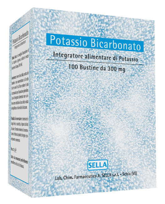 POTASSIO BICARBONATO POLVERE 100 BUSTINE - Antica Farmacia Ferrari