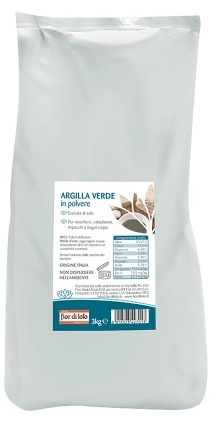 ARGILLA IN POLVERE ESSICATA AL SOLE 3 KG - Antica Farmacia Ferrari