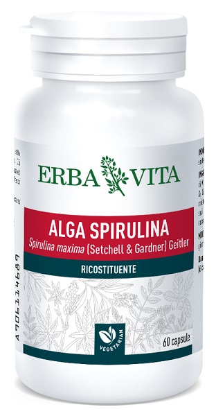 ALGA SPIRULINA 60 CAPSULE 450 MG - Antica Farmacia Ferrari