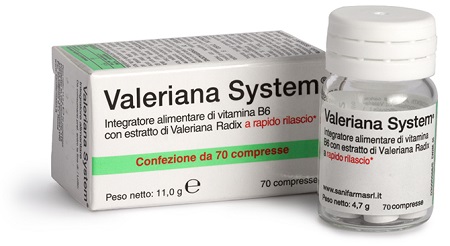 VALERIANA SYSTEM 70 COMPRESSE - Antica Farmacia Ferrari