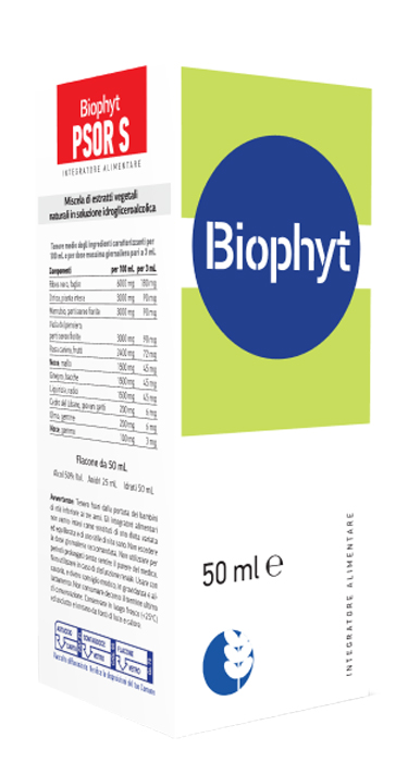 BIOPHYT PSOR S 50 ML SOLUZIONE IDROALCOLICA - Antica Farmacia Ferrari