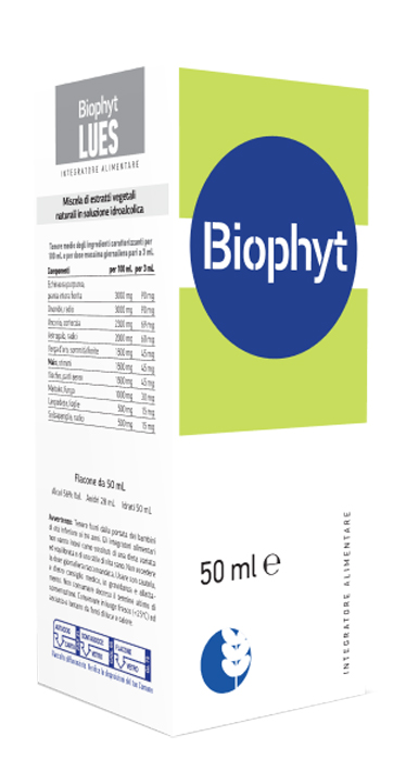 BIOPHYT LUES 50 ML SOLUZIONE IDROALCOLICA - Antica Farmacia Ferrari